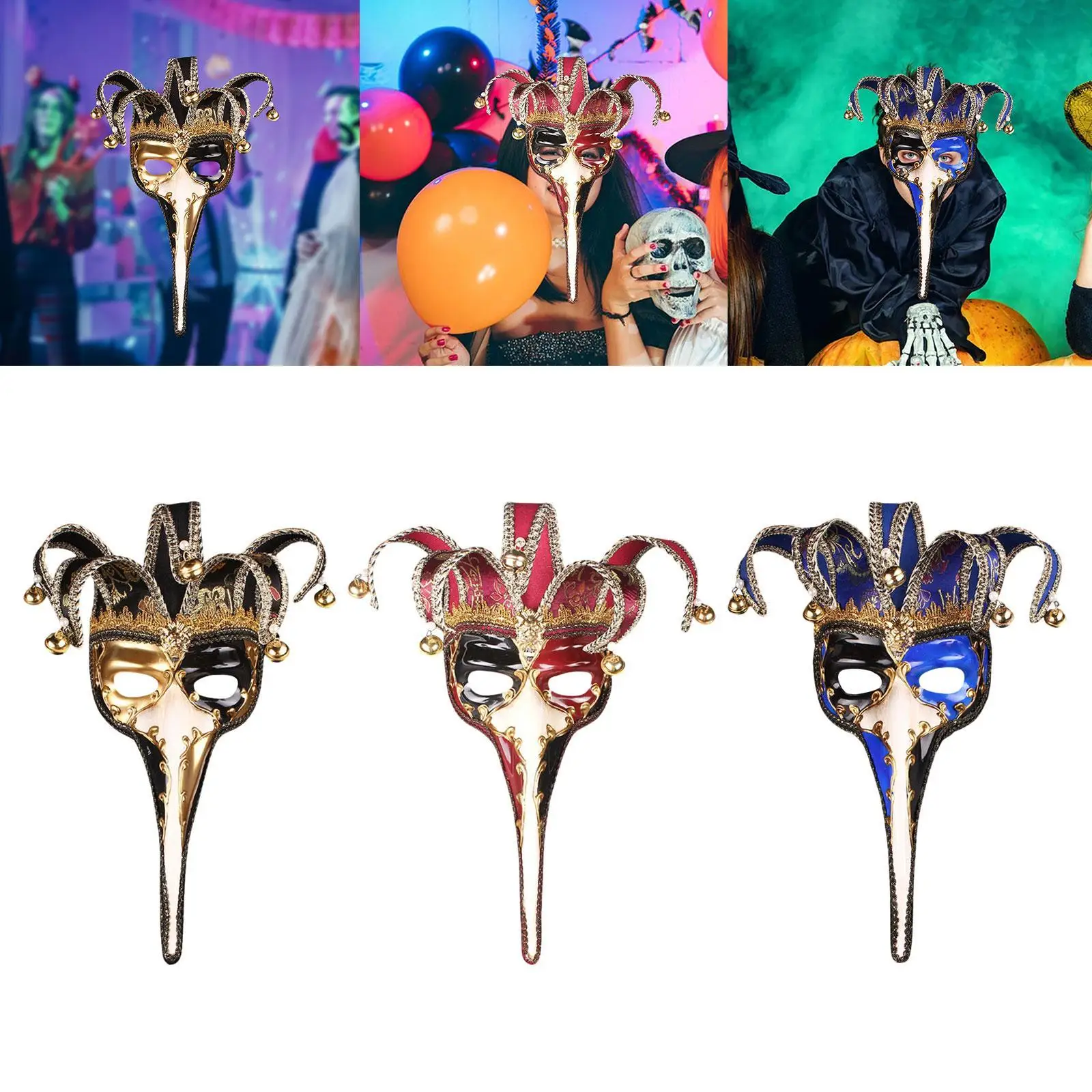 

Mardi Gras Mask Fancy Dress Novelty Prom Mask Wall Decoration Costume Mask for