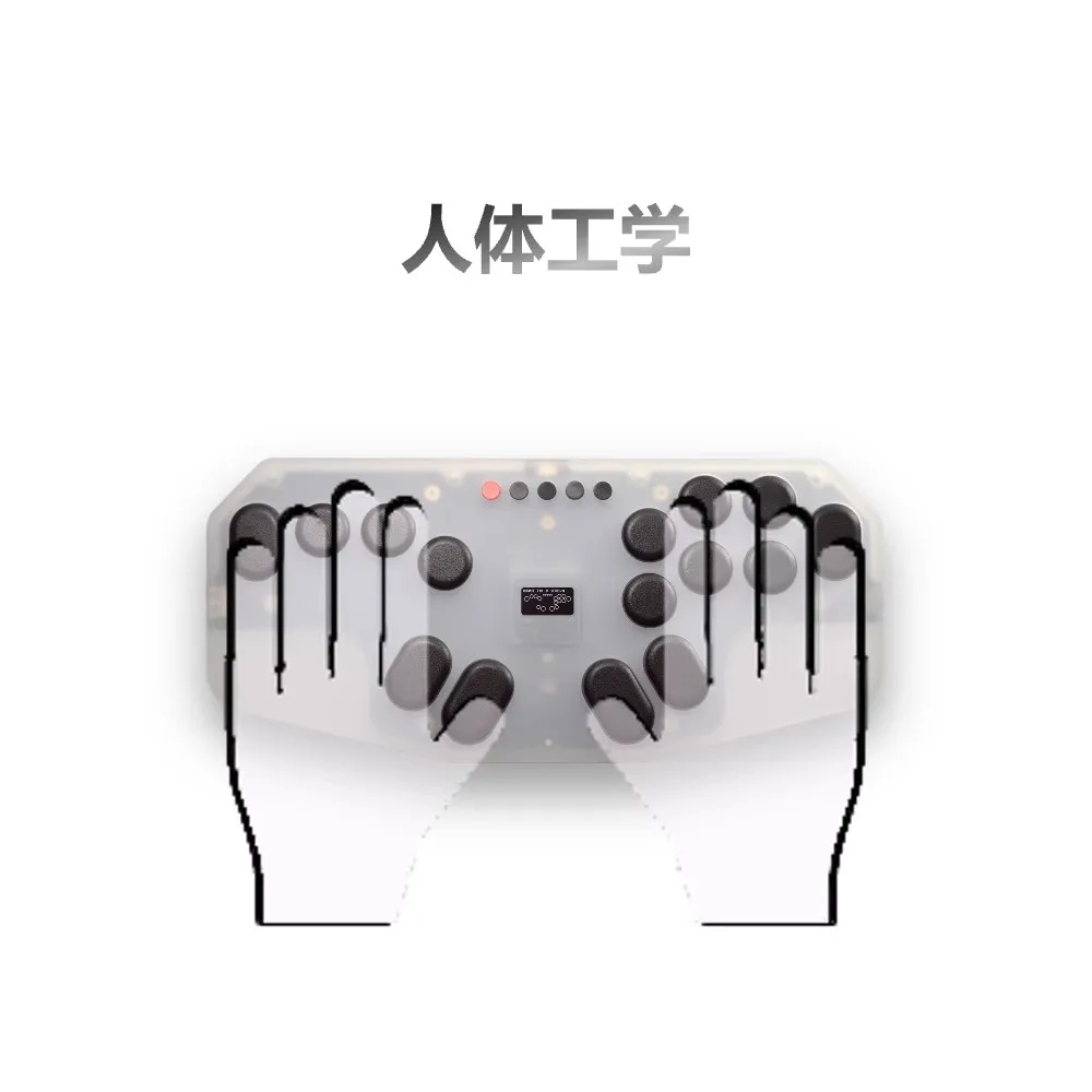 Hitbox GoTap Falcon Clavier de combat nain Ergonomique Design léger Fighter 6 Joysticks PS4 Steam PC Switch Cadeau d'anniversaire