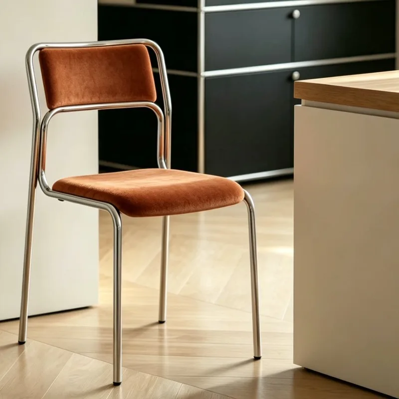 Luxury Vintage Dining Chairs Salon Throne Ergonomic Designer Dining Chairs Nordic Vanity Accent Chaise Design Balcony Furniture