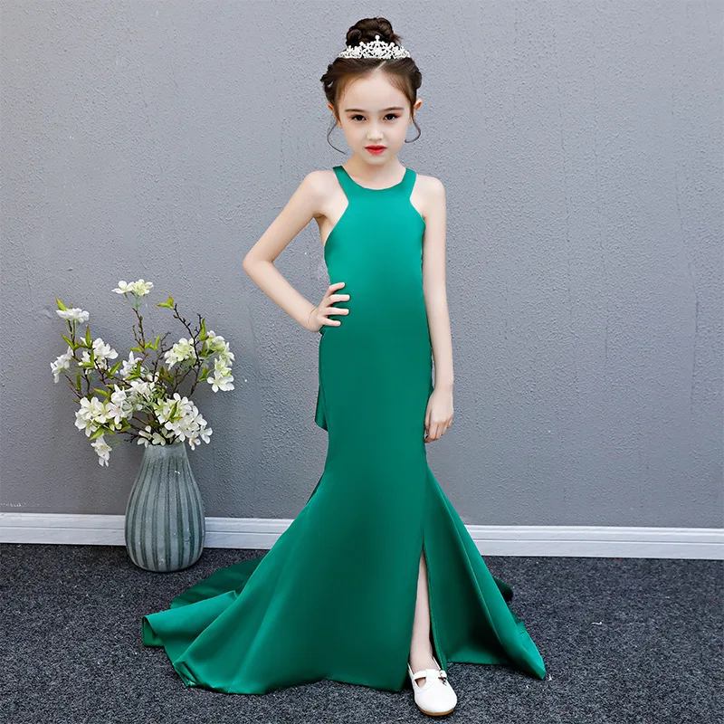 Children's  Girls' Dress Gala Dresses for Girls From 12 to 14 Years Old Flower Girl Dresses for Weddings Junina Party Dress