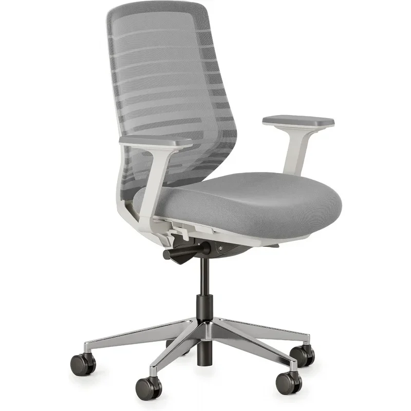 Ergonomic Chair - A Versatile Desk Chair with Adjustable Lumbar Support, Breathable Mesh Backrest, and Smooth Wheels - Experienc