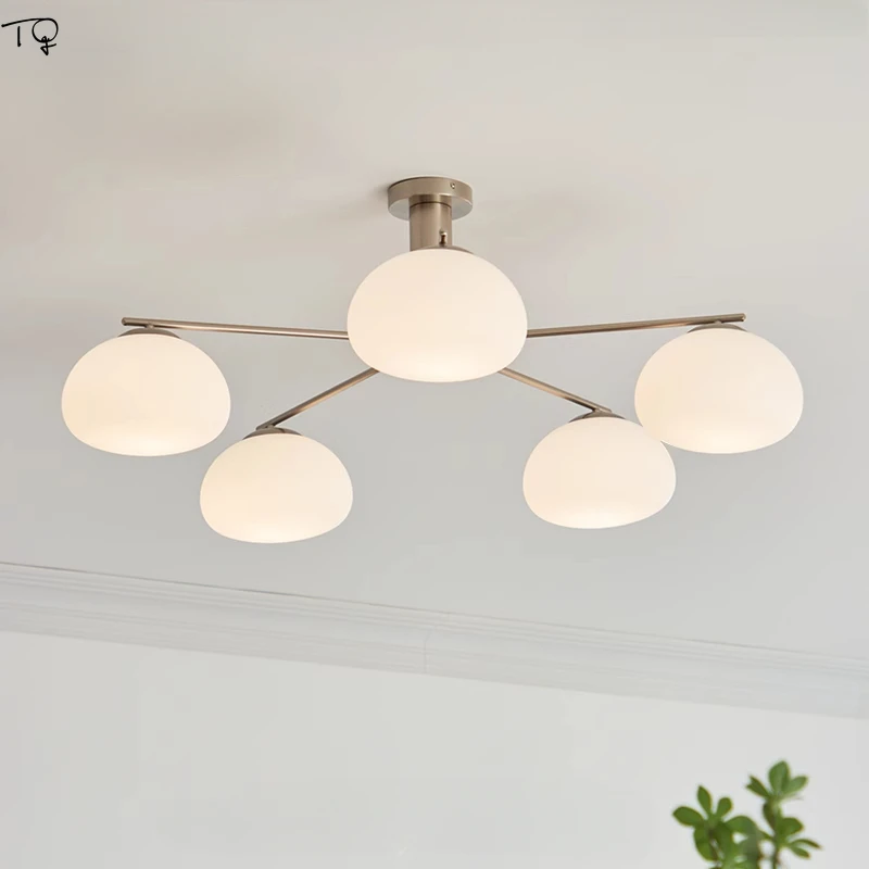 

Nordic Design Bauhaus Medieval Persimmon Pendant Lights LED E27 Atmosphere Modern Light Fixtures Living/dining Room Bedroom Cafe