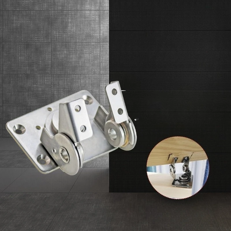 304 Stainless Steel Adjustable Positioning Rotating Tilting Torque Hinge with Dual Axes for Industrial Use