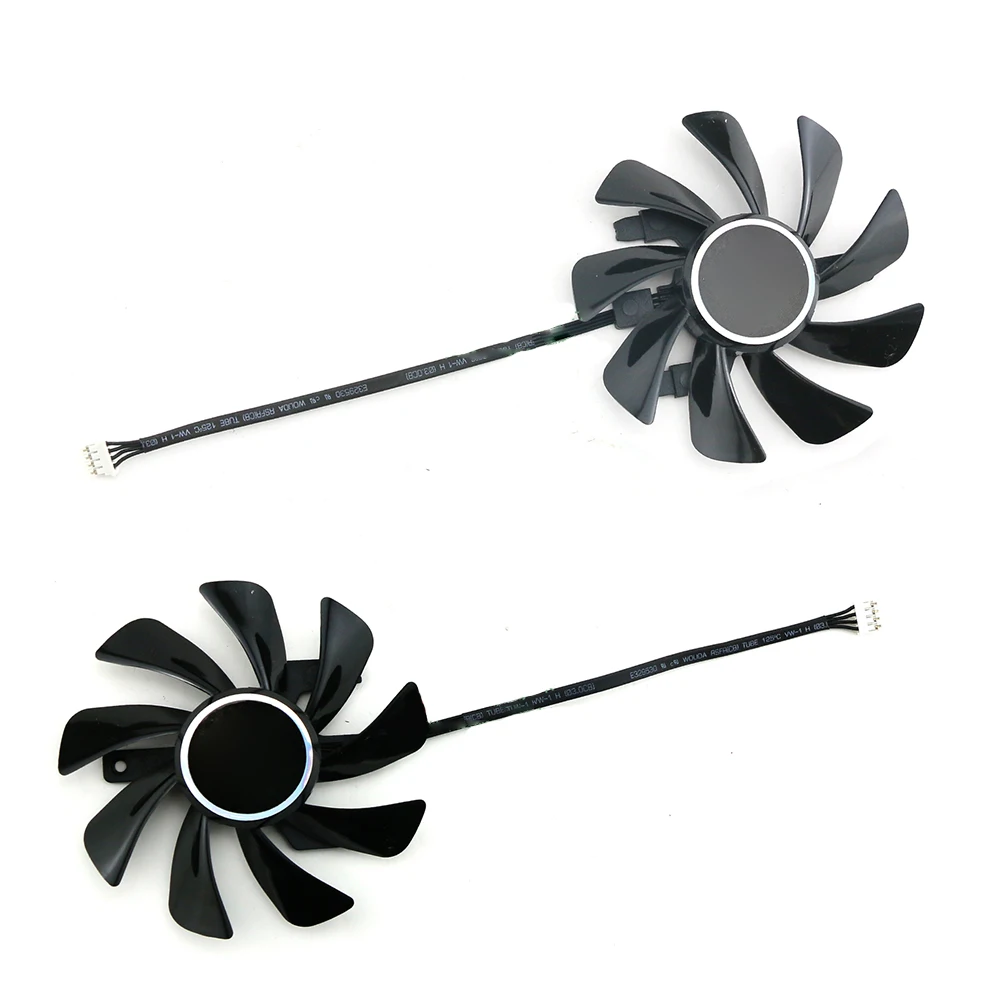 For POWERCOLOR RX5600XT MINI-ITX 6GBD6-2DH T129215SU Graphics Card Cooling Fan 4Pin