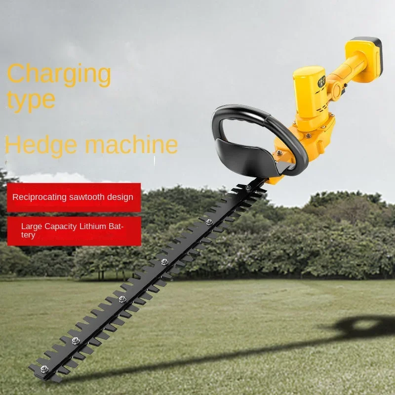 Rechargeable Lithium Electric Green Hedge Pruning Machine Garden Greening Leaf Pruning Machine