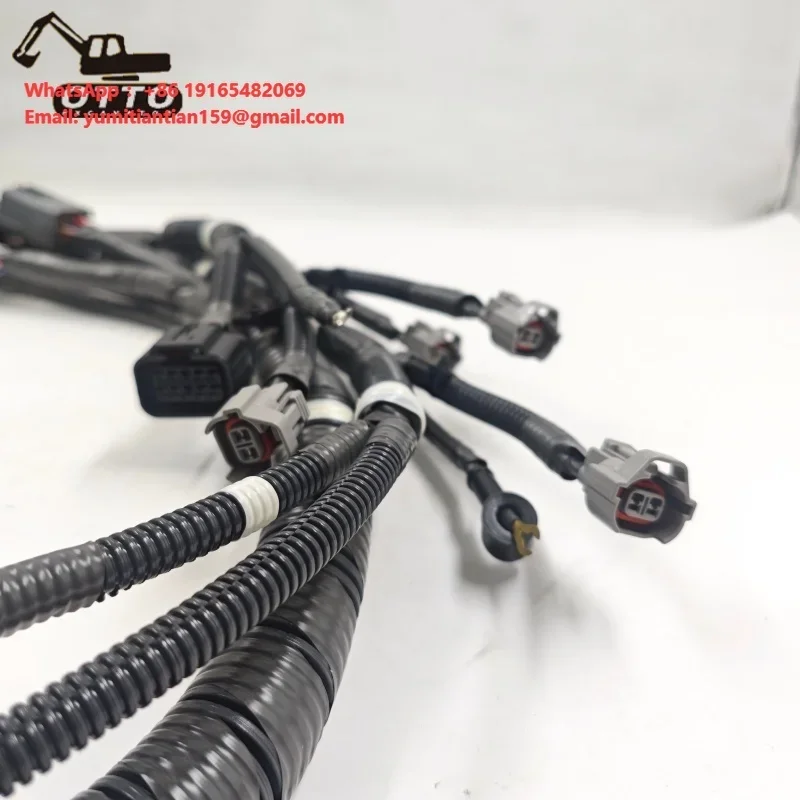 OTTO ZX120-3 ZX110-3 ZX135 ZX140-3 ZX160-3 Excavator Engine Haress 4JJ1 Engine Wiring Harness Suitable for Hitachi