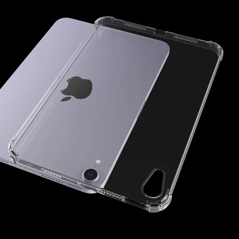 For Ipad 10th 9th Case Ultra Thin Silicone Transparent Protective Soft Cover For Ipad Air 5 4 3 2 Pro 11 2022 2021 9.7 Inch 10.2