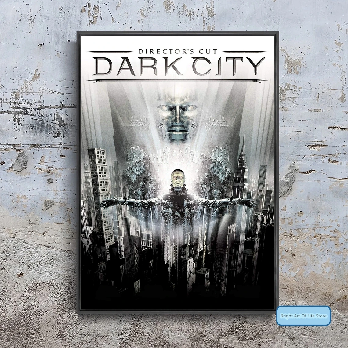 

Dark City (1998) Movie Poster Cover Photo Canvas Print Wall Art Home Decor (Unframed)