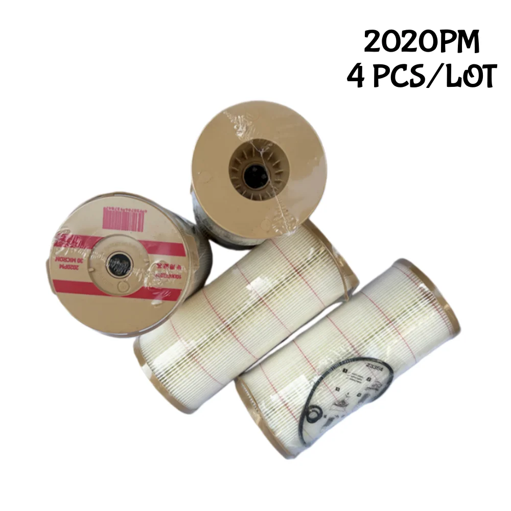 4PCS 2020PM 2020TM 2020SM 2020PM-OR Fuel Filter For 1000FG 1000FH Diesel Filter Water Separator For Truck Generator Sets