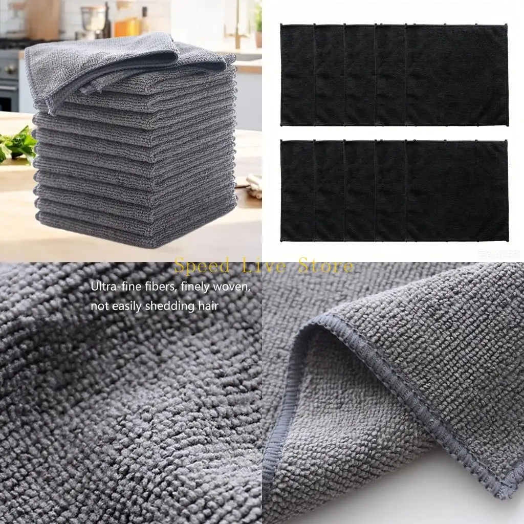 547C Multipurpose Microfiber Wipe 25X25Cm for Car Wash And Kitchen Counter Cleaning