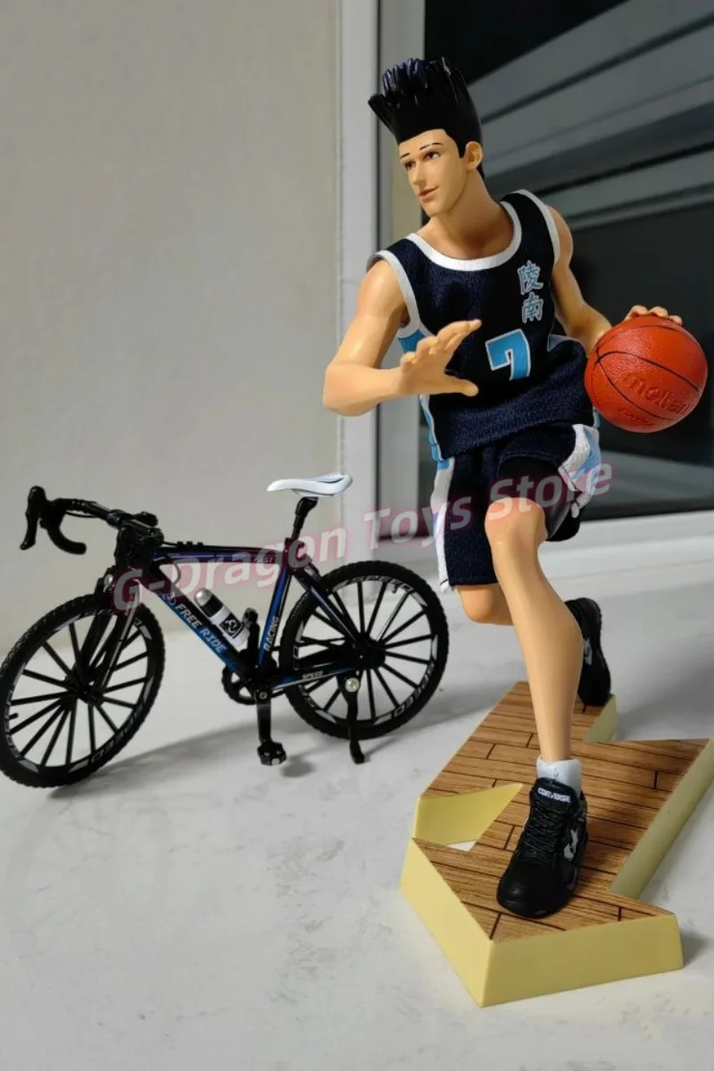 26cm New Hot Selling Slam Dunk Master To Youth Xiandao Zhang Basketball Lingnan Xiandao Model Box Handmade Gift For Friends