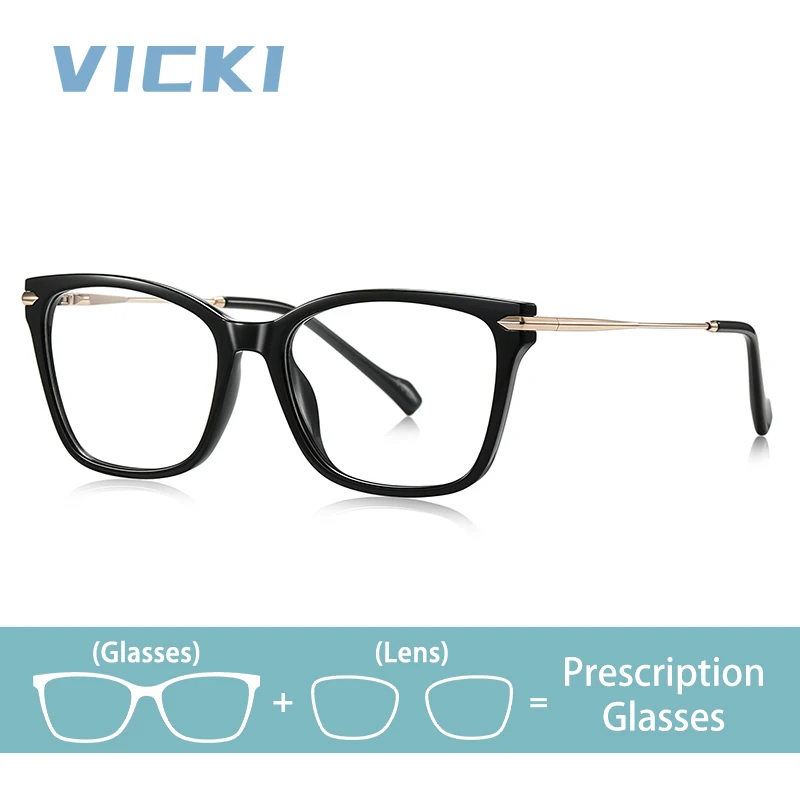 

VICKI Женские сверхлегкие солнцезащитные очки TR90 Модные солнцезащитные очки с защитой от синего света Настраиваемые фотохромные очки по рецепту 1,74 1,67 LS242