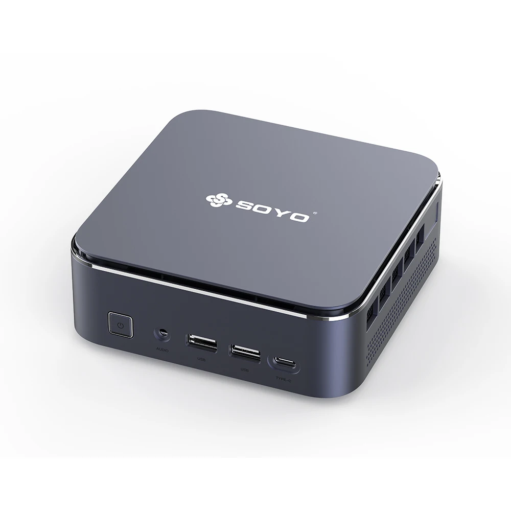 SOYO Mini PC Mini M5 AMD Ryzen 3 4300U CPU with 16GB DDR4 512GB