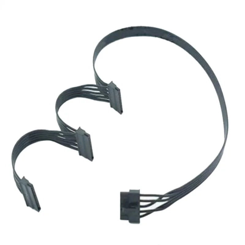 Cabo de alimentação modular LL+ 5Pin para 3 SATA para Coolermaster V1200 V750 V650