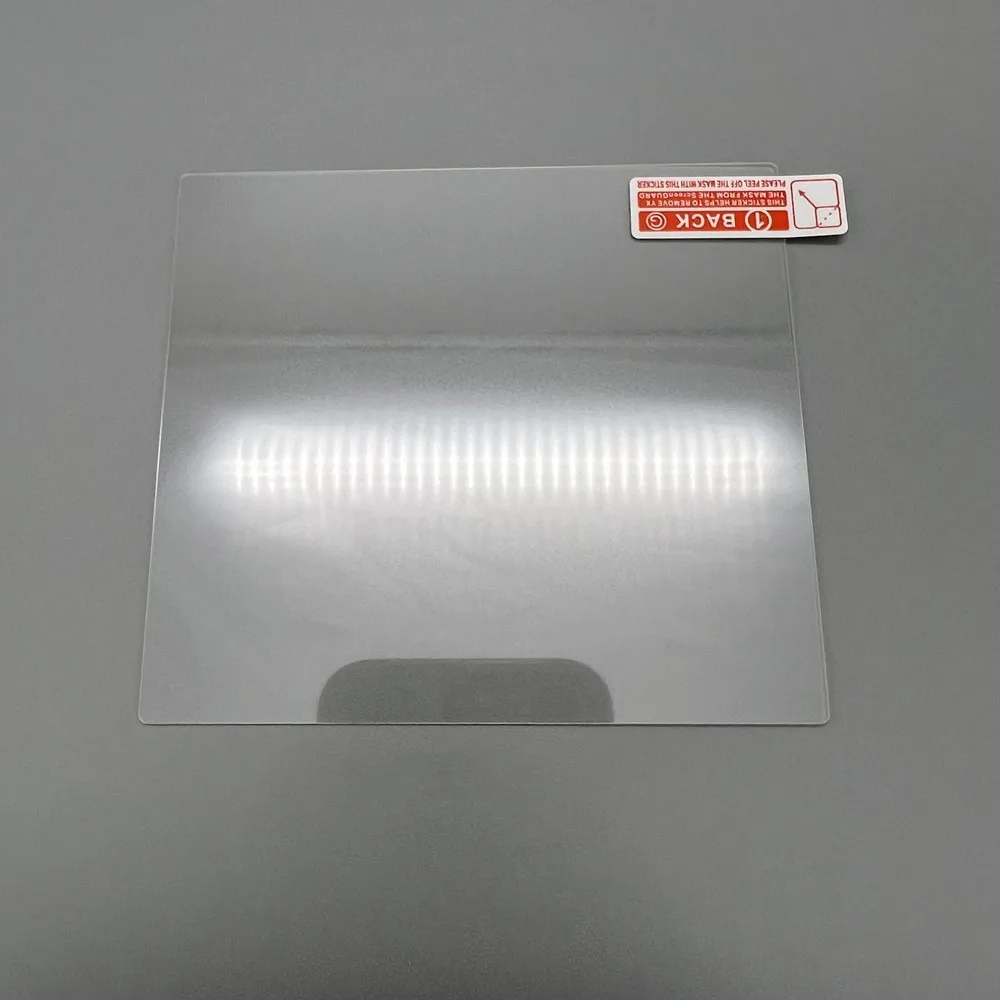 アナログおよびレトロゲームコンソール用の交換用ガラスフィルム,高品質の保護フィルム