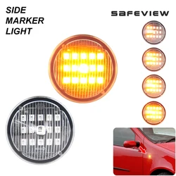 Dynamic Side Marker Turn Signal Light Indicator LED Flash For Fiat Punto 188 1999-2012 Doblo 2001-2005