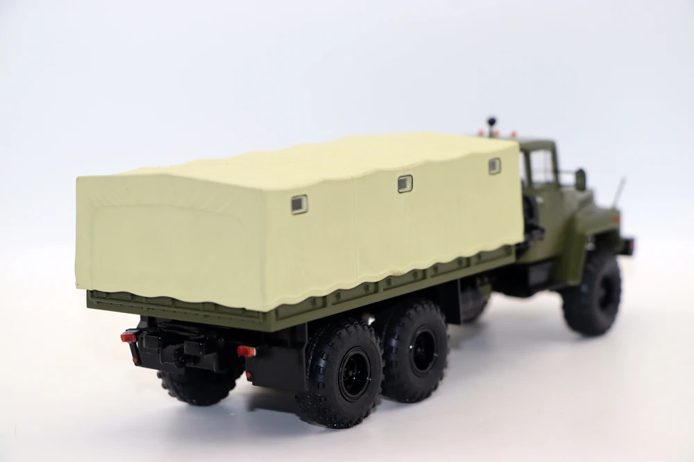 New SSM 1 43 KRAZ-260 Flated with Tent ON-BOARD Military USSR Truck By Start Scale Models Diecast for Collection