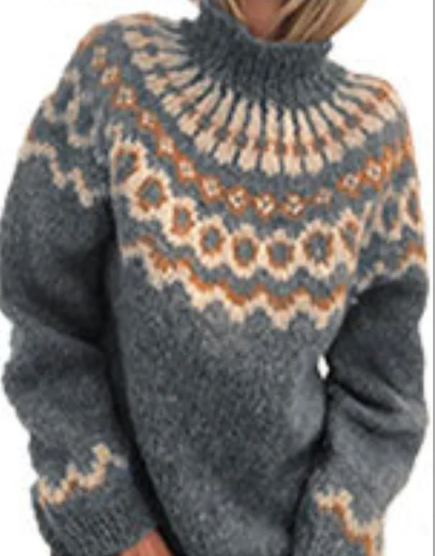 High collar gray-