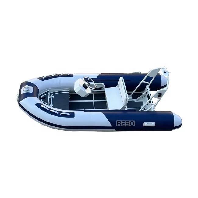 11ft Rhib330 قوارب مطاطية صغيرة قابلة للنفخ من الألومنيوم الصلب RIB Hypalon/PVC