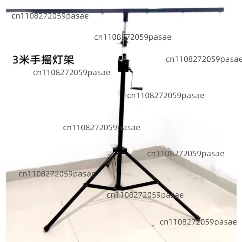 Hand-Cranked Light Stand Par Light Stand 3-Meter Frame Mobile Elevating Tripod