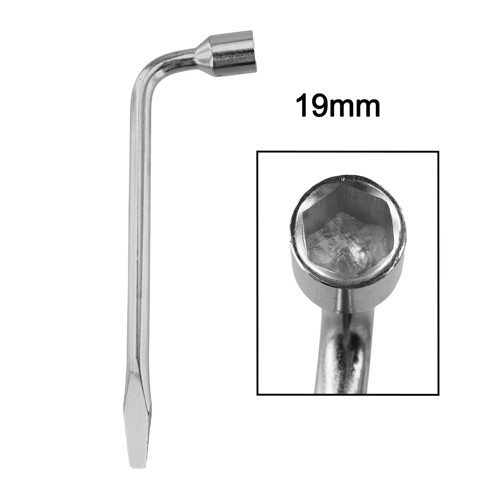 171921mm Wheel Wrench Socket Spanner with Hex Nut Bolt for Car Use Heavy Duty Hand Tool with Extendable Handle for Higher Torque