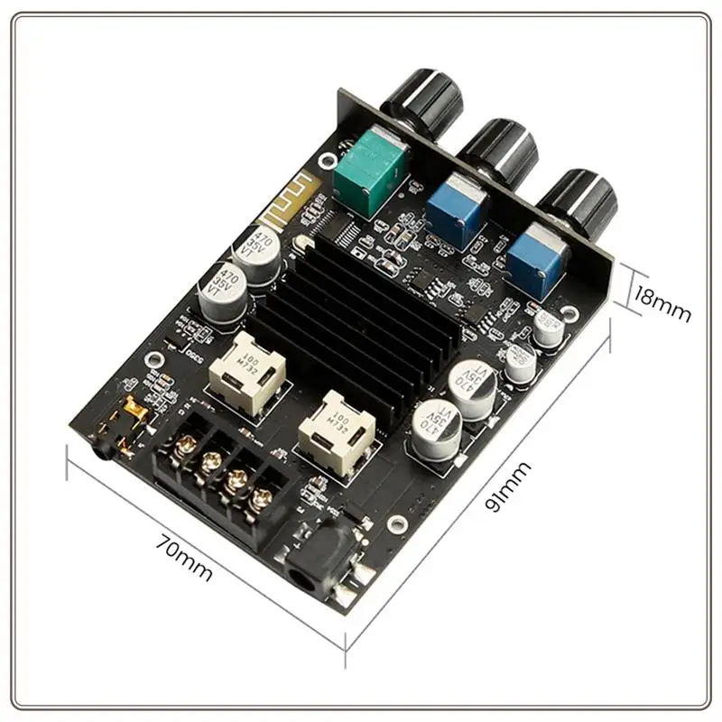 信頼性の高い HIFI TPA3116 Bluetooth アンプオーディオボード 100Wx2 クラス D デジタルサウンドアンプ 2.0 ステレオアンプパワーアンプ D