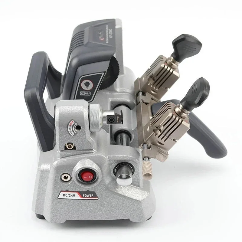 Horizontal Key Cutting Machine Copy Duplicate Keys Cutter Locksmith Tools Four-sided Turning Fixture End Milling Machine XP-009C