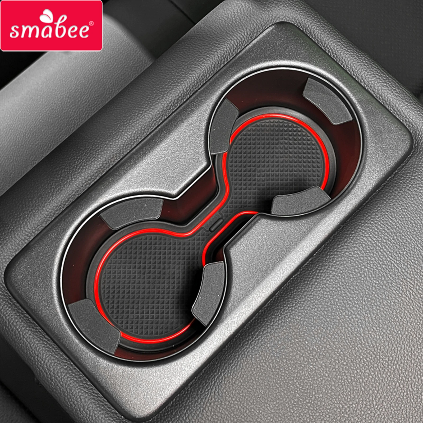 

Smabee Gate Slot Mat for Mazda CX-50 Car Non-slip Door Groove Pad Cup Holder Interior Accessories Rubber Coaster 10Pcs/Set