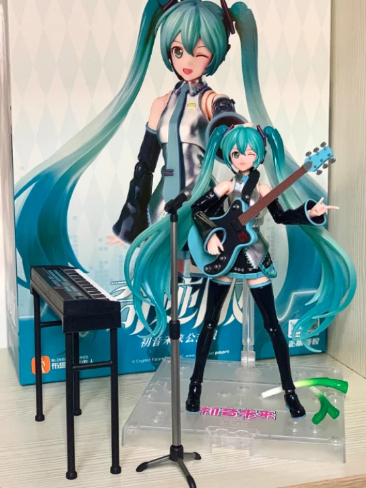 

Genuine Anime Hatsune Miku(Miracle Edition) Model Kit Joint Movable Figures Pvc Action Figure Decoration Model Toys Gift