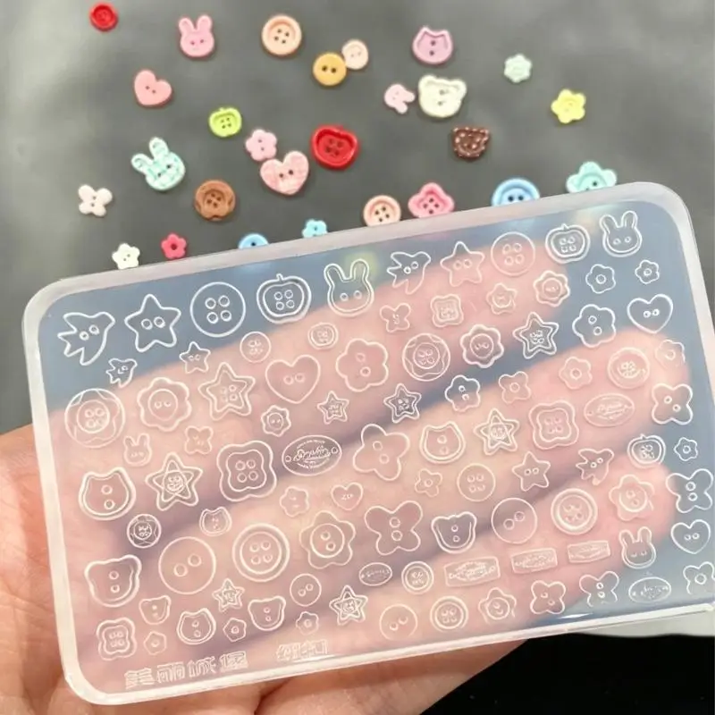 Silikon-Nagelkunst-Dekorationsform, wiederverwendbar, antihaftbeschichtet, mit Frucht- und Eiswürfelmuster für DIY-Maniküre, Heim- und Nagelstudiogebrauch – Detail 9