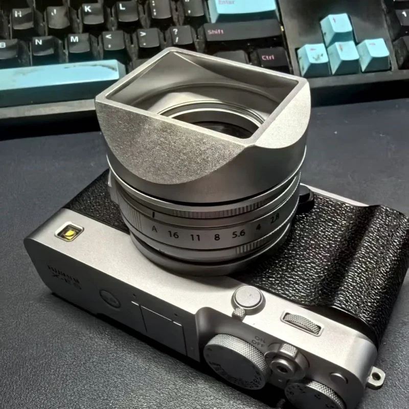 JJC Lenskap voor X-E5 met magnetische adapterring compatibel met JJC Lenskap voor X-E5 met magnetische adapterring compatibel met