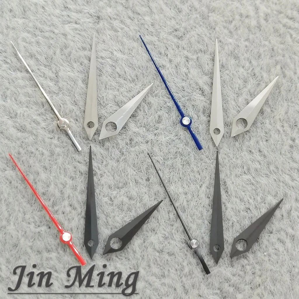 High-Quality Silver Gun Watch Hands (13mm X 12.5mm X 8mm) for NH35/NH36/4R/7S Movement Watch Accessories