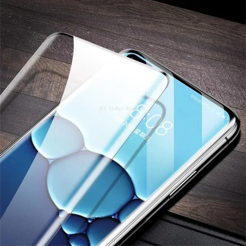 Szkło ochronne 20D Curver do Huawei P50 P40 P30 Pro Screen Protector do Huawei Mate 40 30 20 Pro Plus Nova 7 Pro 5G Glass