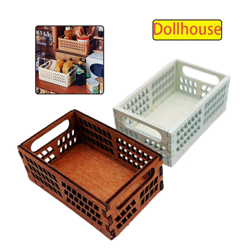 1/12 ドールハウスミニシミュレーション収納バスケットドールハウスパン食品バスケットドールハウス装飾アクセサリー