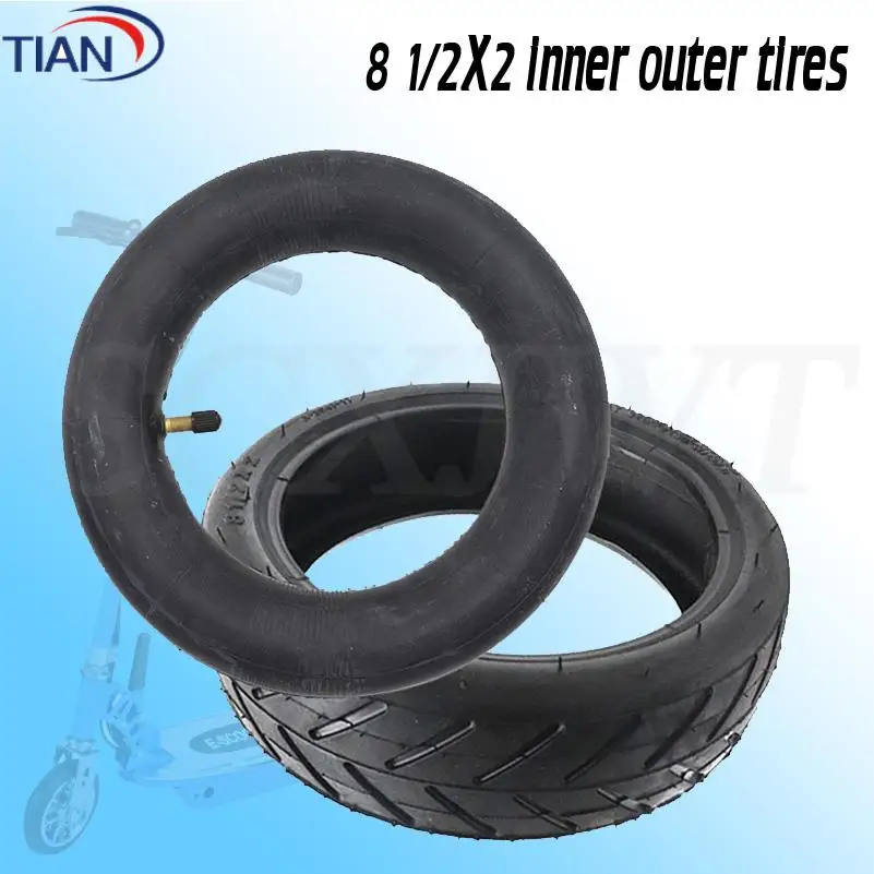 

Practical rubber 8 1/2X2 inner tube tire suitable for inflatable tires, electric scooter outer tire accessories