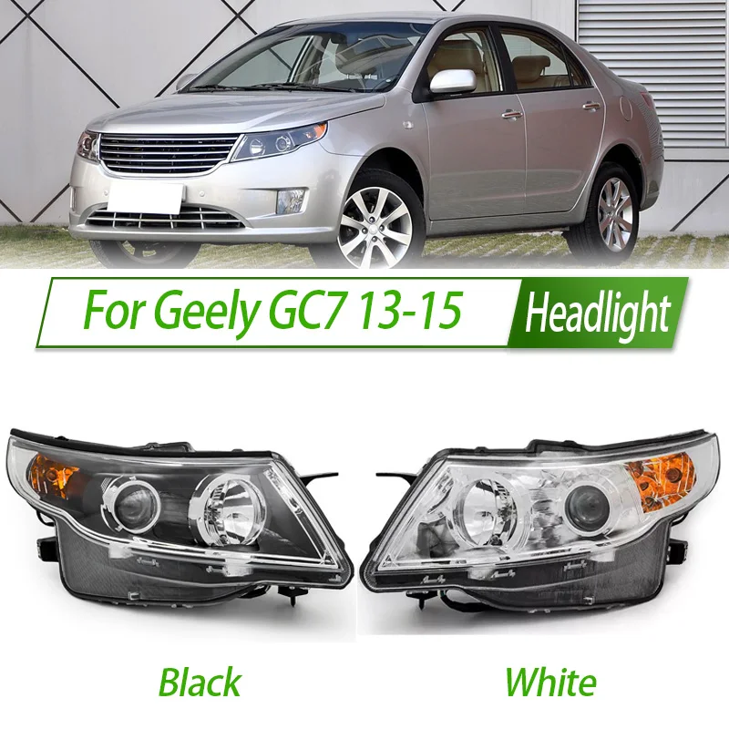

For Geely GC7 13-15 Halogen Headlight Assembly OEM Style Front Headlamp Bulb Socket Plug & Play Replacement
