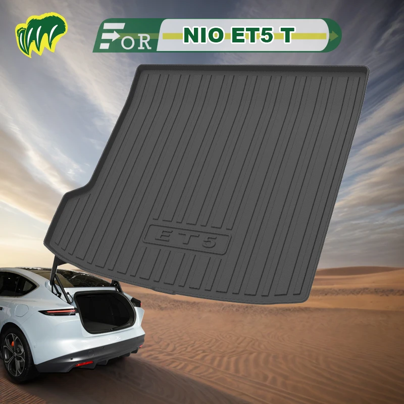 

For NIO ET5 ET5T 2022 2023 Custom Fit Car Trunk Mat All Season Black Cargo Mat 3D Shaped Laser Measured Trunk Liners