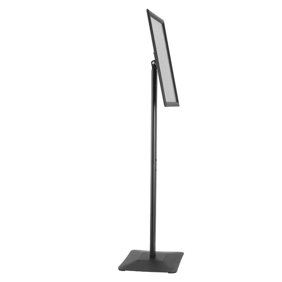 

Pedestal Sign Holder 11 x 17 Inch Vertical and Horizontal Adjustable Poster Stand HeavyDuty Floor Standing Sign Holder with Me