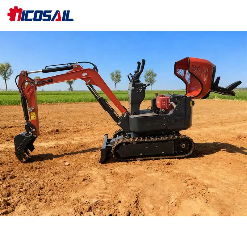 

Mini Excavator for Construction Farm Orchard Animal Husbandry Crawler Design with Spare Parts Cheap Free Shipping