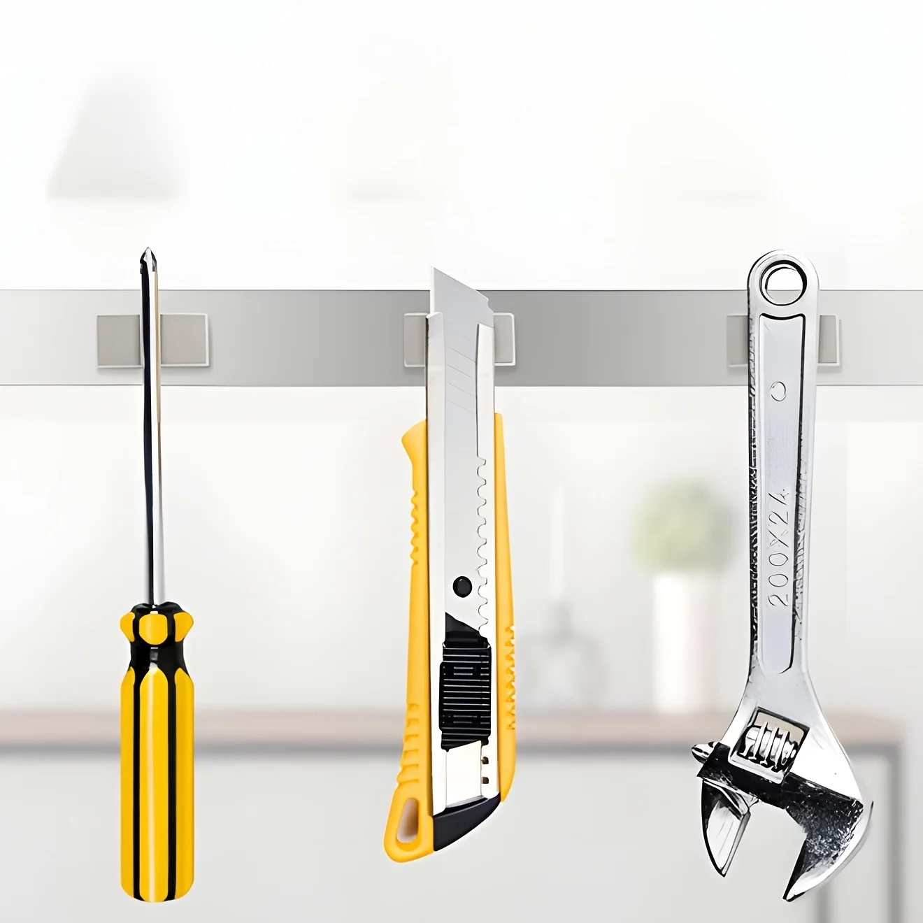 20/50 قطعة مغناطيس، 20 × 10 × 3 مم، مغناطيس مستطيل للاستخدام الصناعي، مادة معدنية، لا يتطلب بطارية