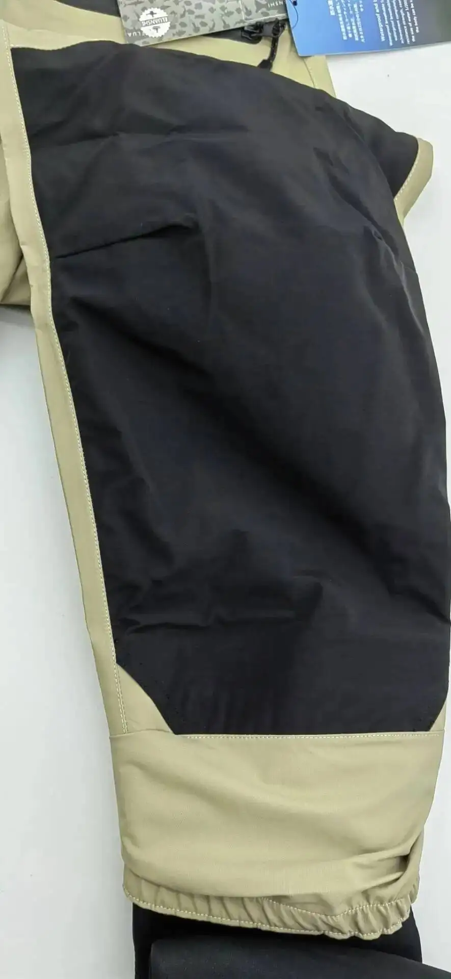 ELUANSHI Fliegenfischer-Wathose mit Flachem Bund, Strapazierfähige Wathose mit Strumpffuß – Detail 14