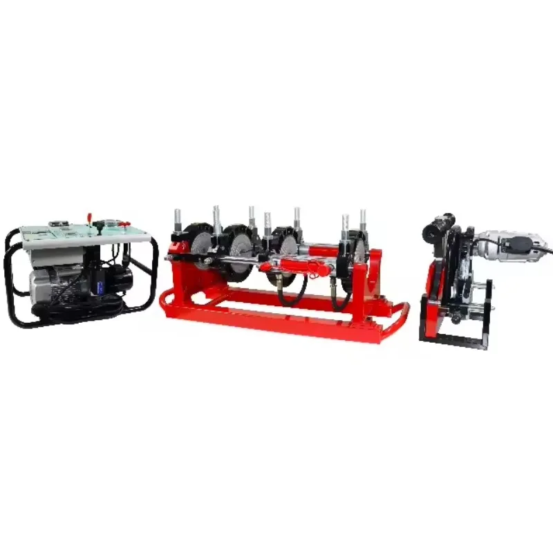 

HAISHA New 250mm HDPE Manual Hydraulic Power Butt Fusion Welding Machine CE ISO Certified 220V 2000W Jiangxi China Supplier PE