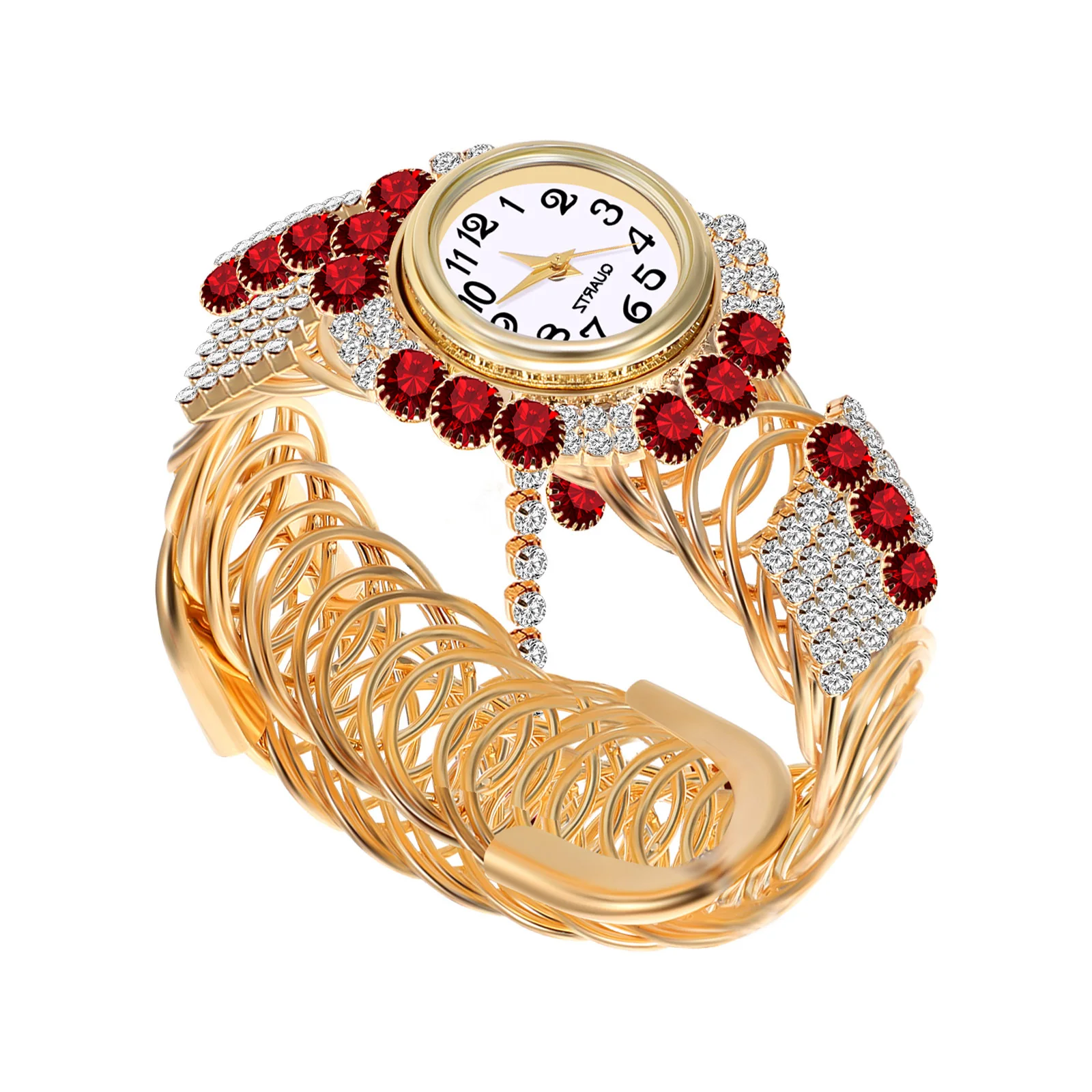 

Watch with Bracelets for Women Small Watches Bling Wristwatch Fashion Ladies Dress