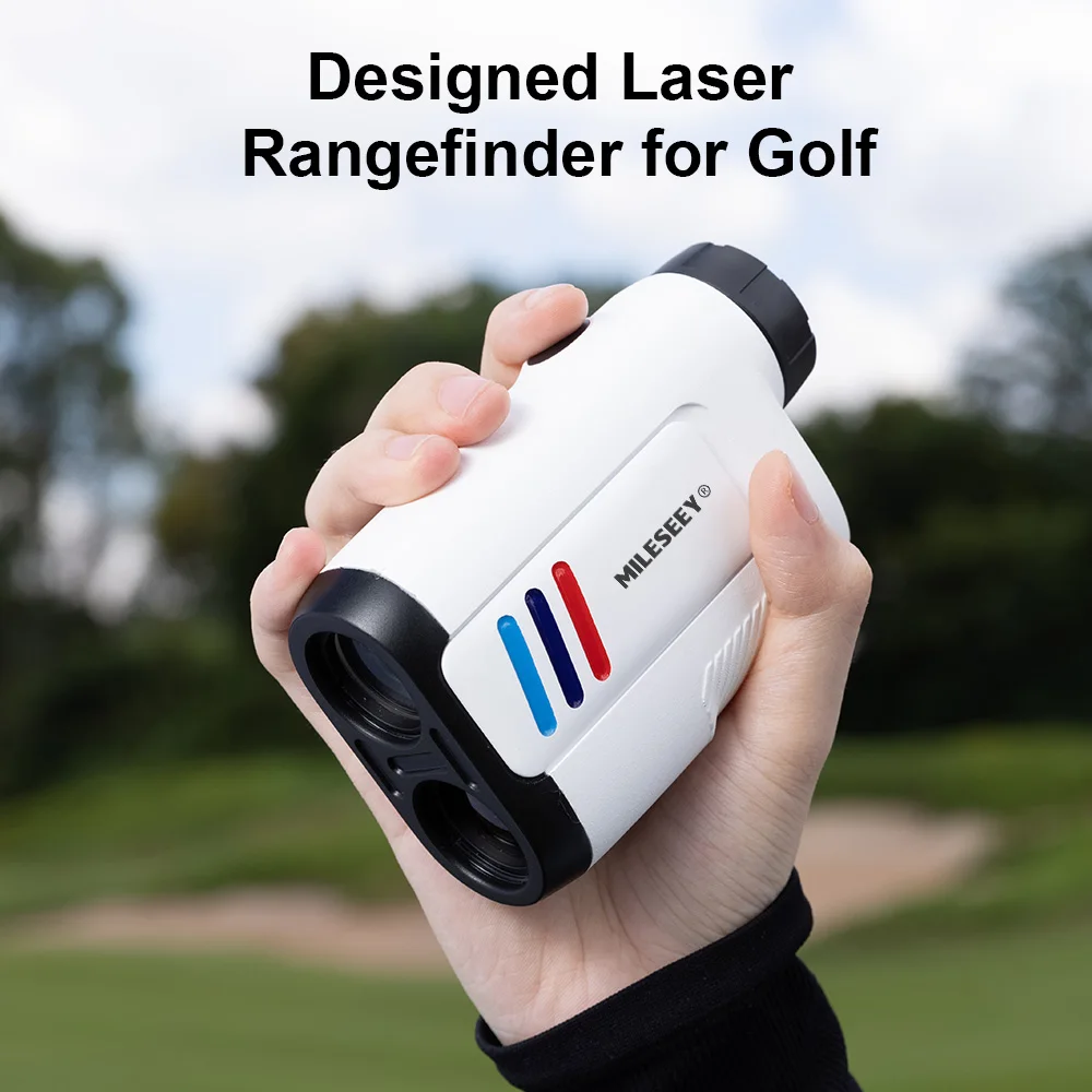 Mileseey pf2e 600m Laser Outdoor Sport Entfernungs messer Golf Entfernungs messer mit Flag-Lock Geschwindigkeit Entfernungs messer Steigung eingestellt