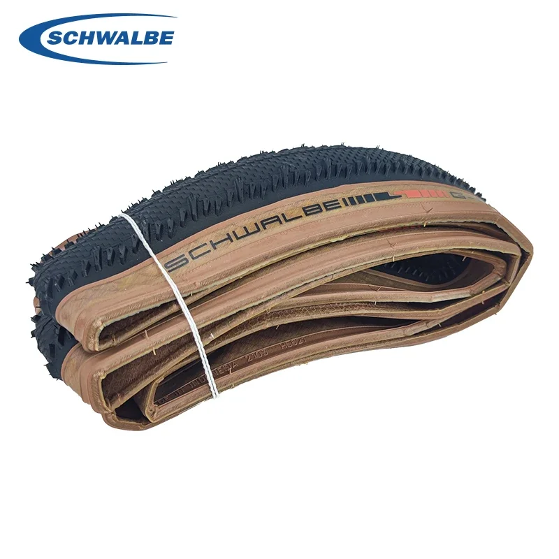 SCHWALBE G-ONE RS 700x35c/40c/45c Tubeless Brown Sidewall Folding Tire for Road Gravel Bike MTB Touring Bicycle Cycling Parts