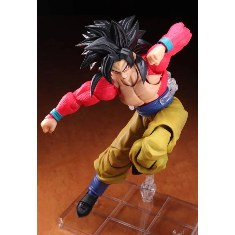 In Stock！100%Original Bandai S.H.Figuarts Dragon Ball GT SSJ4 Super Saiyan 4 Son Goku Action Anime Figures Models Toys Gifts view 5