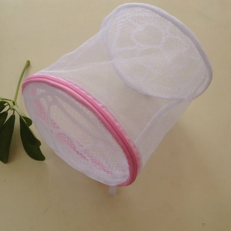 Hot 1Pcs 150X150mm Clothes Washing Machine laundry bags Bra Aid Hosiery Shirt Sock Lingerie Saver Mesh Net Wash Bag Pouch Basket