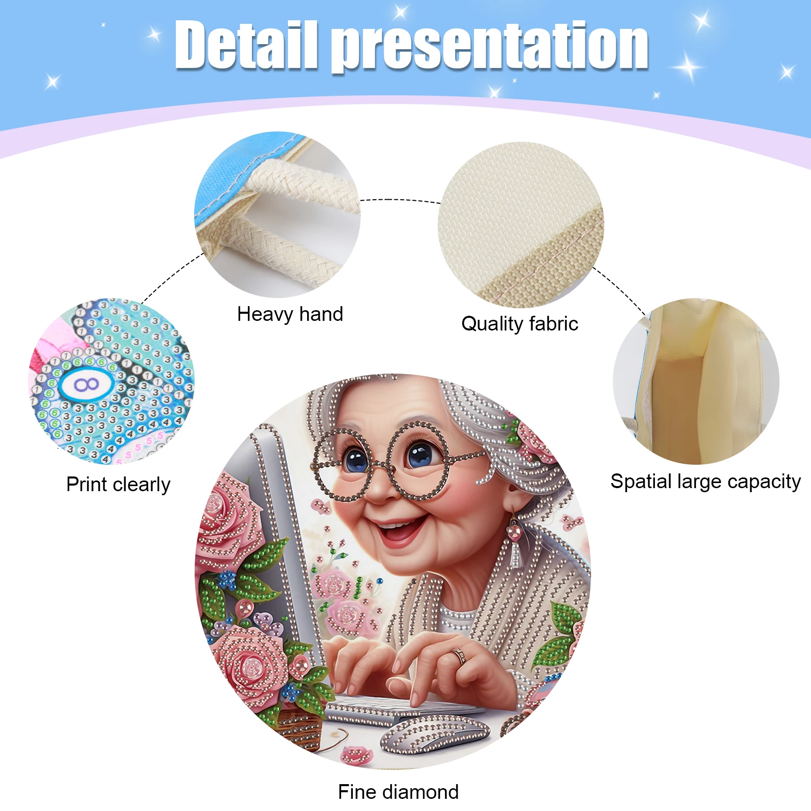 Diamant-Kunst-Malerei-Handtasc – Art Craft Kit Bewertung und Preis
