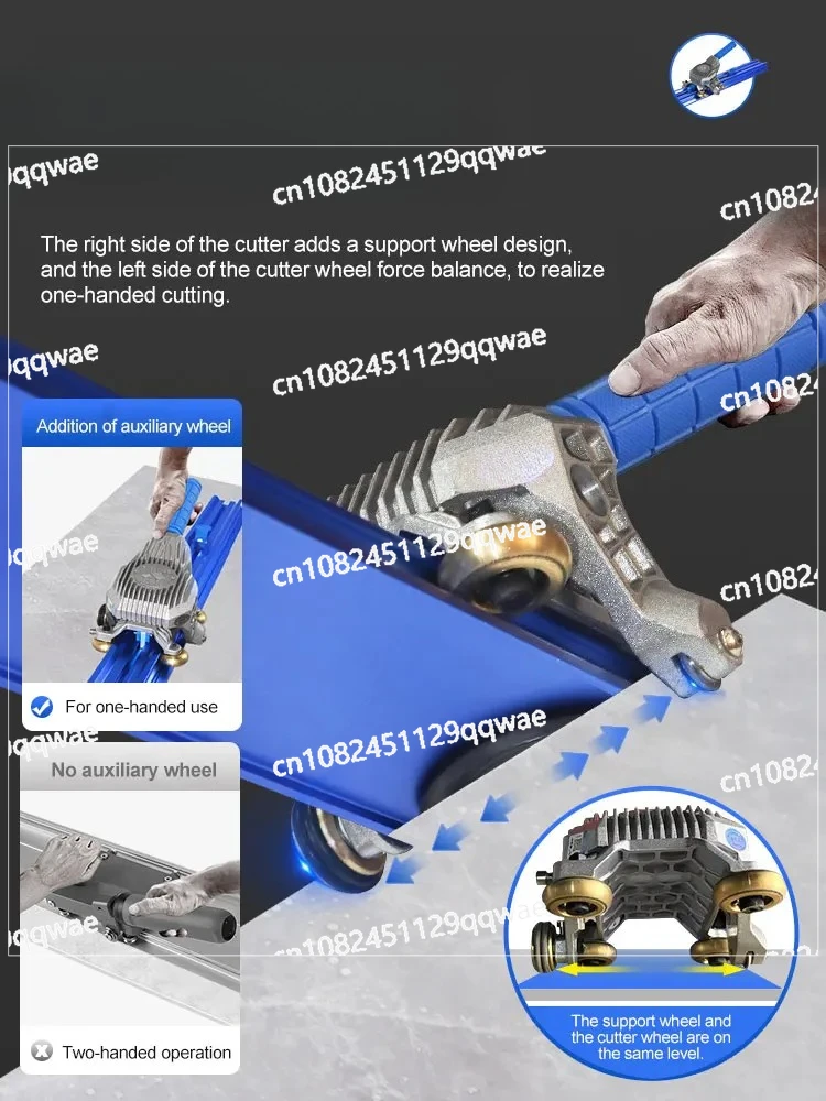 High-precision Tile Special Track Push Knife Manual Tile Cutting Artifact Convenient High-quality Large Plate Push-pull Knife