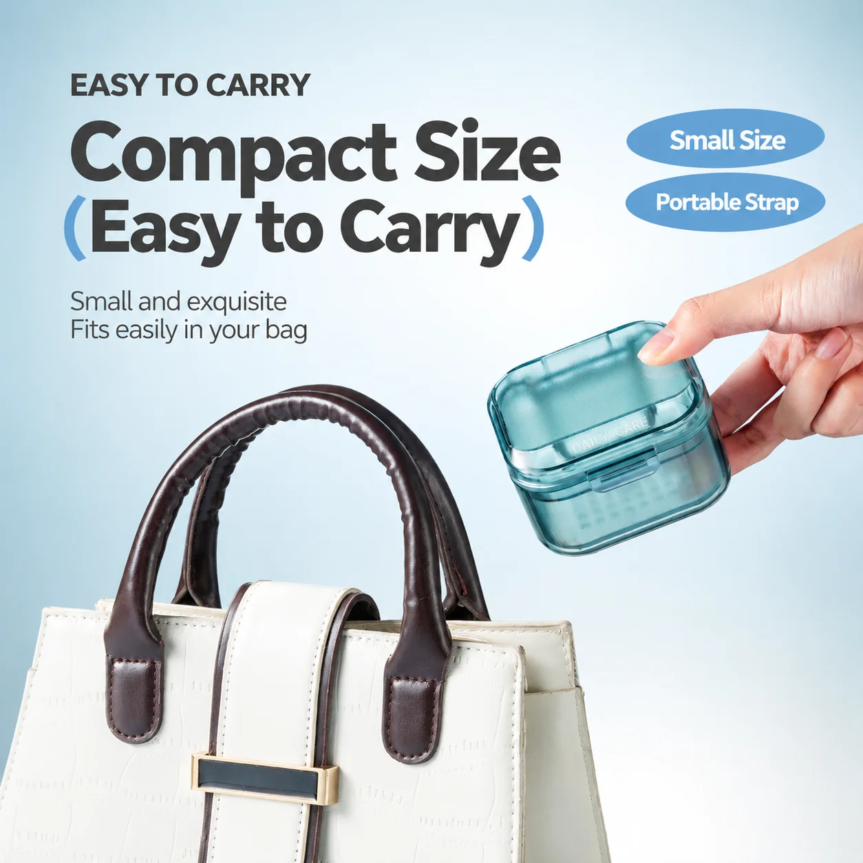 Retainer Case Portable Cleaning Box